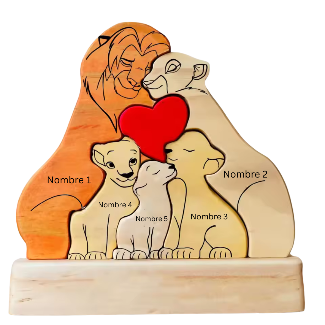 Puzle Famila Personalizable