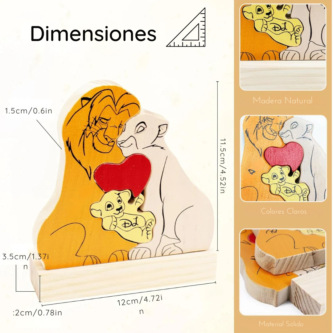 Puzle Famila Personalizable